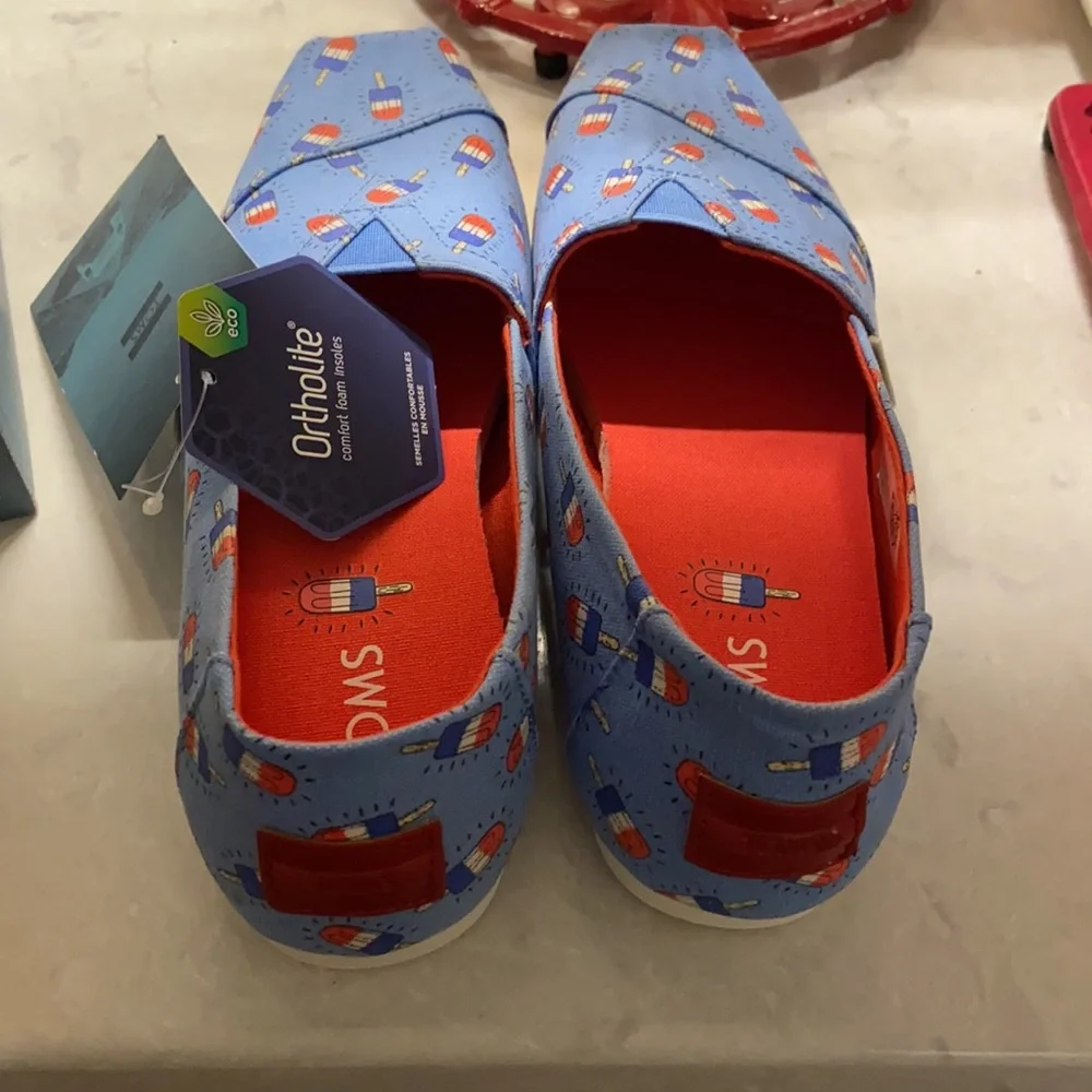 TOMS Popsicle Alpargata NIB - Picture 6 of 8